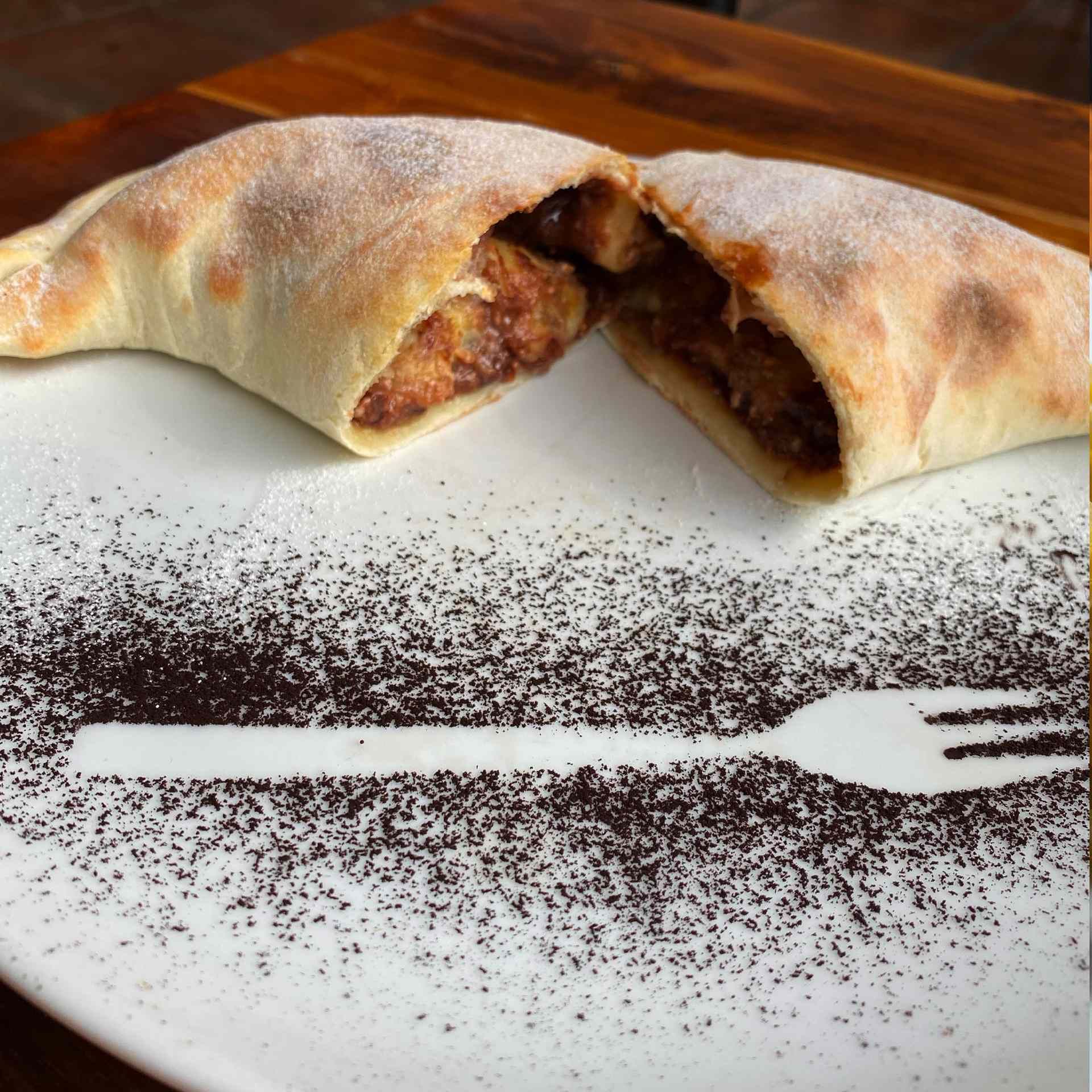 calzoncino nutella & banana