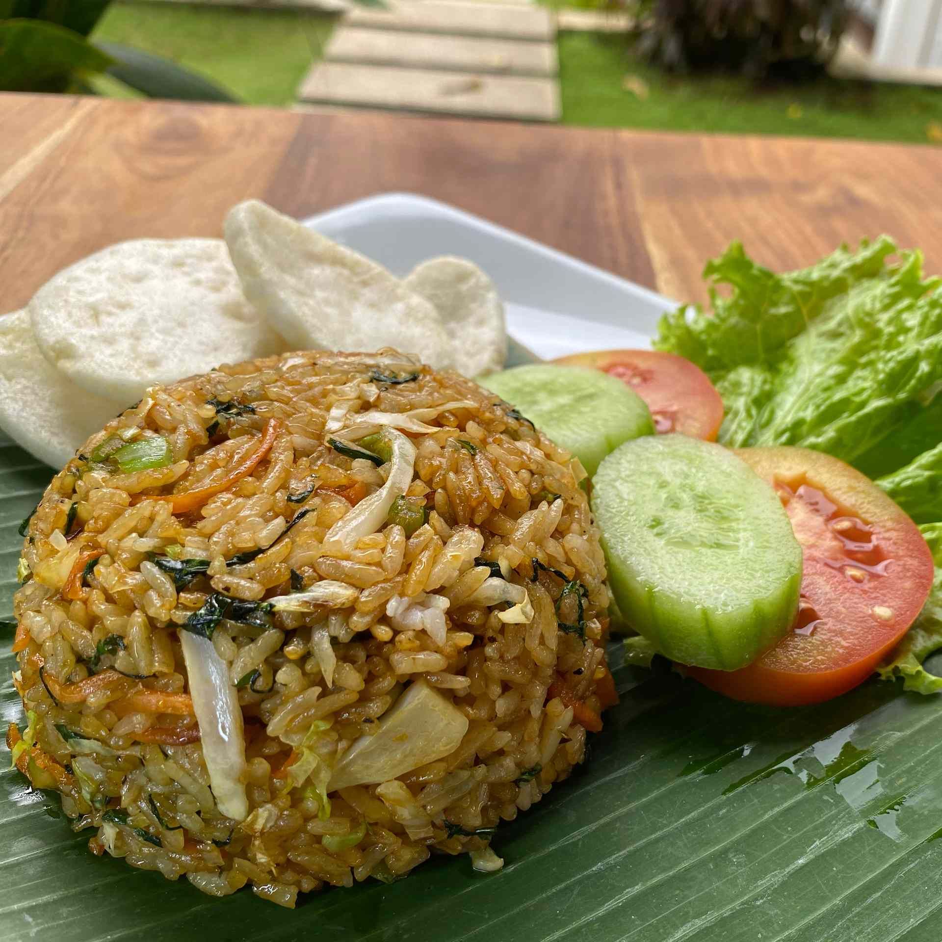 nasi goreng sayur
